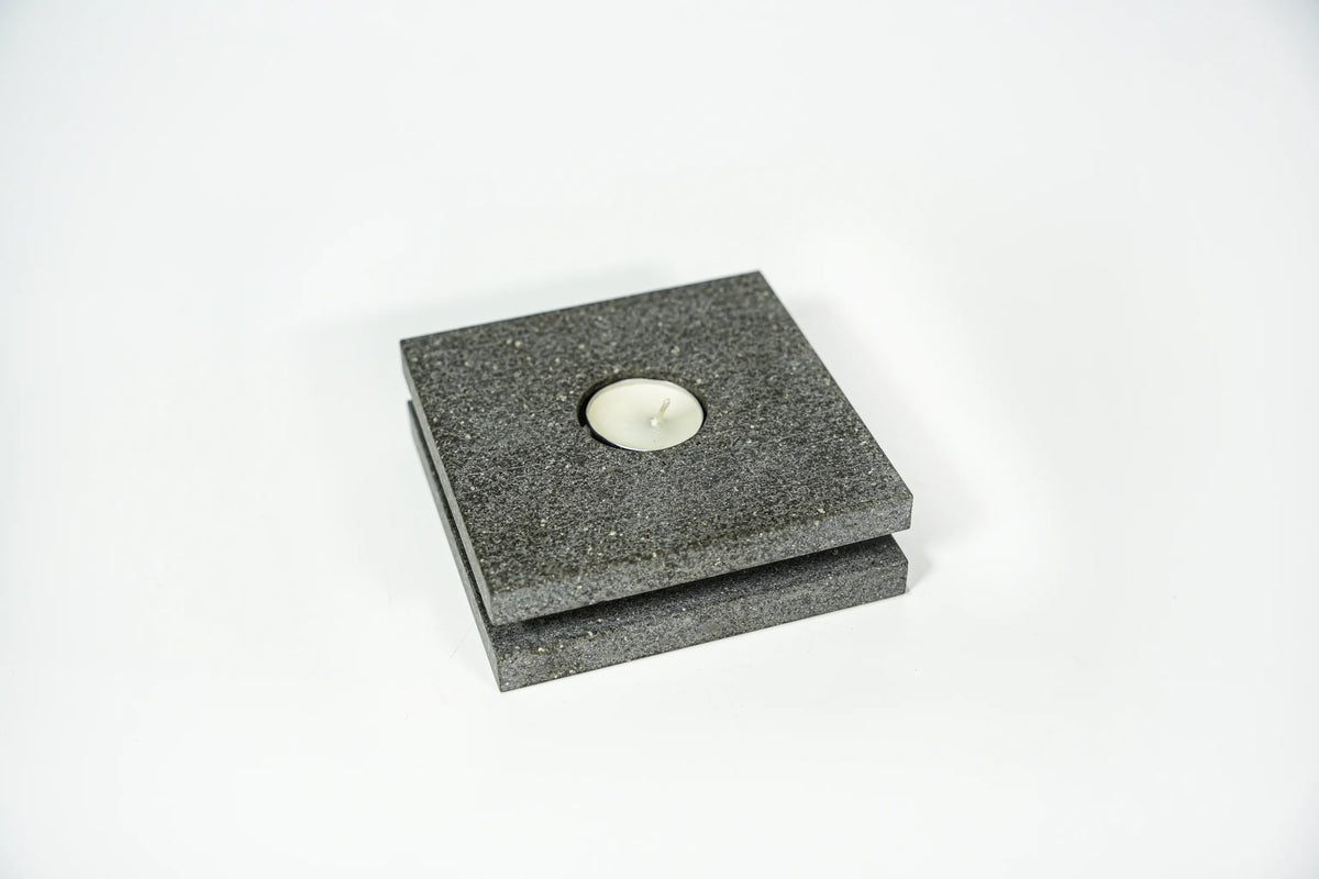 Square Candle Holder 12 x 12 x 4cm