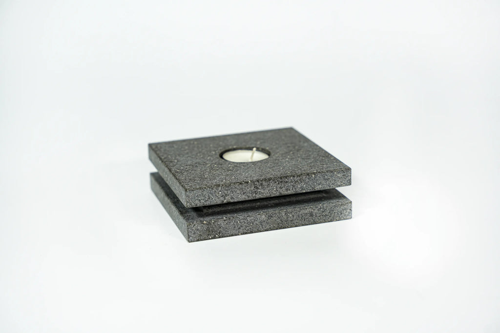 Square Candle Holder 12 x 12 x 4cm