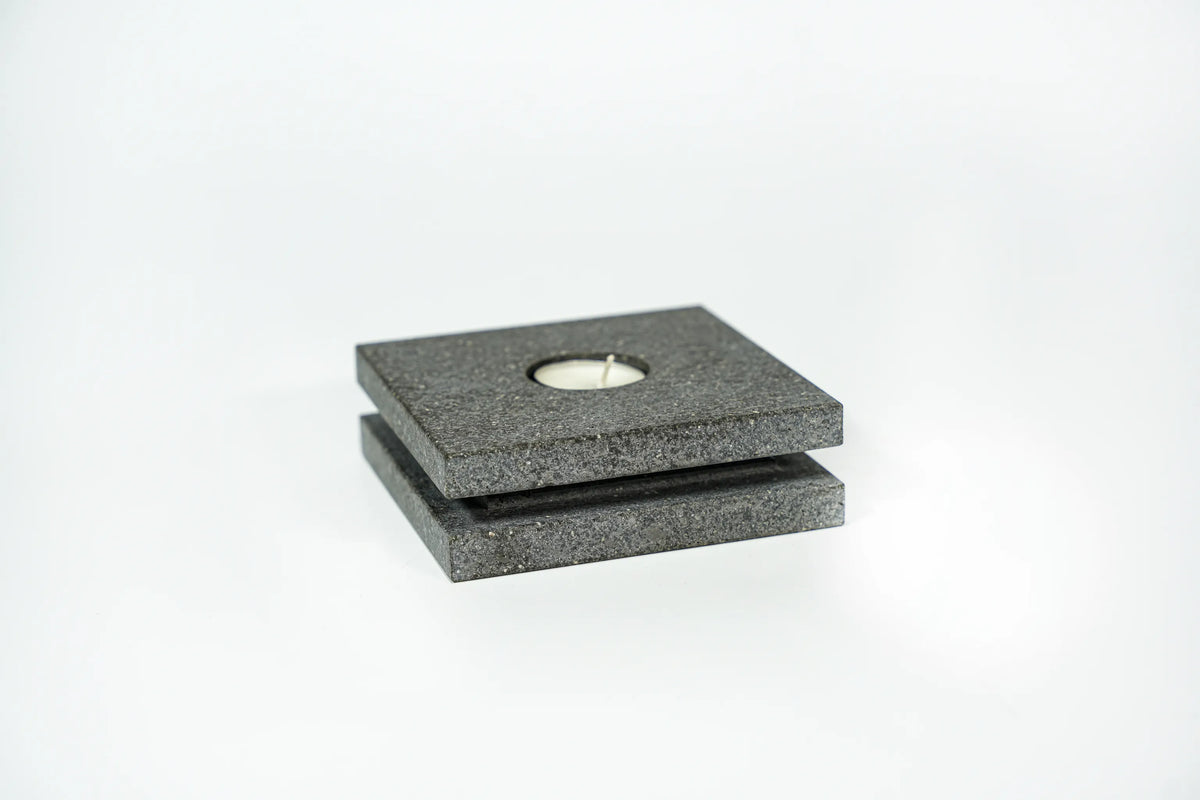 Square Candle Holder 12 x 12 x 4cm