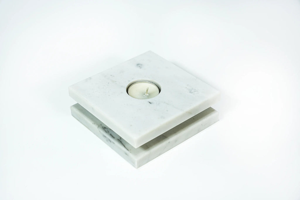 Square Candle Holder 12 x 12 x 4cm